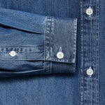 Mango shirt marzio in Medium Denim - D0