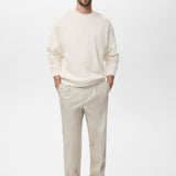 Mango sweatshirt rawsweat in Off White - 99999999_01