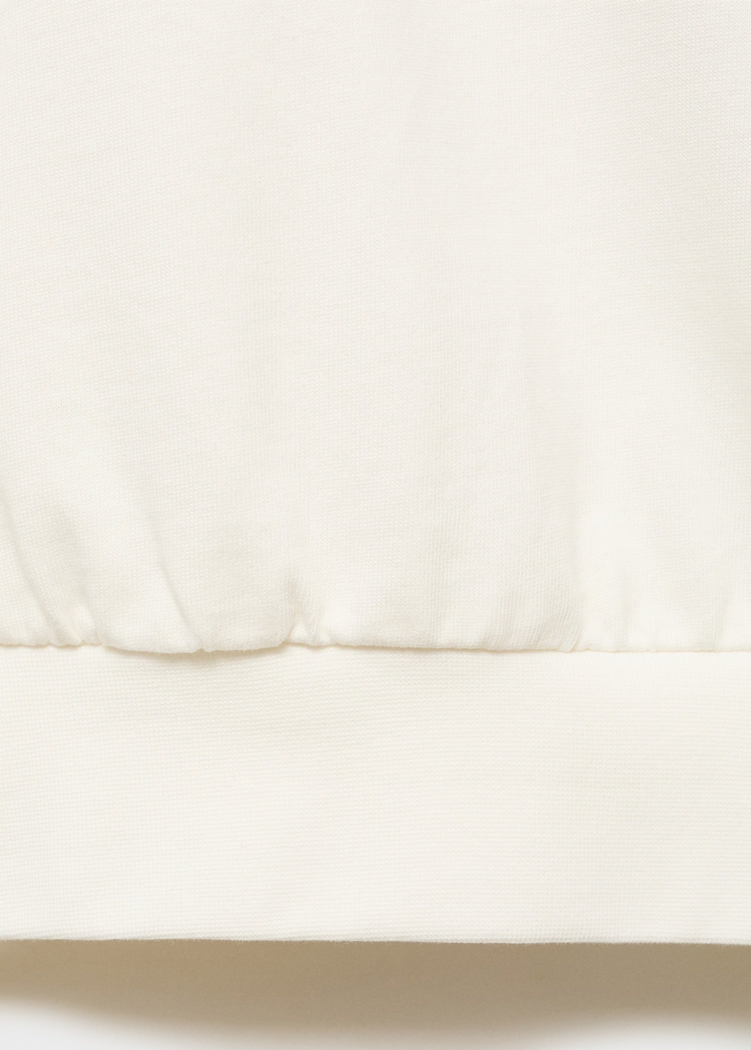 Mango sweatshirt rawsweat in Off White - D0