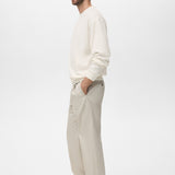 Mango sweatshirt rawsweat in Off White - D2