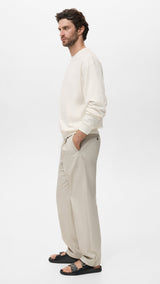 Mango sweatshirt rawsweat in Off White - D2