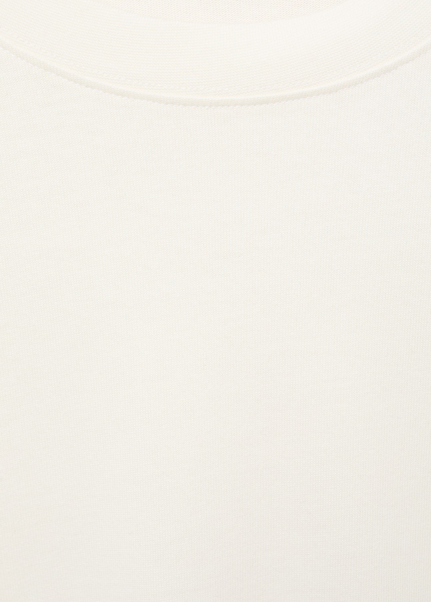 Mango sweatshirt rawsweat in Off White - D8