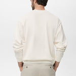 Mango sweatshirt rawsweat in Off White - R