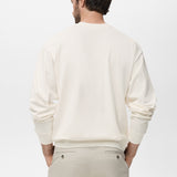 Mango sweatshirt rawsweat in Off White - R