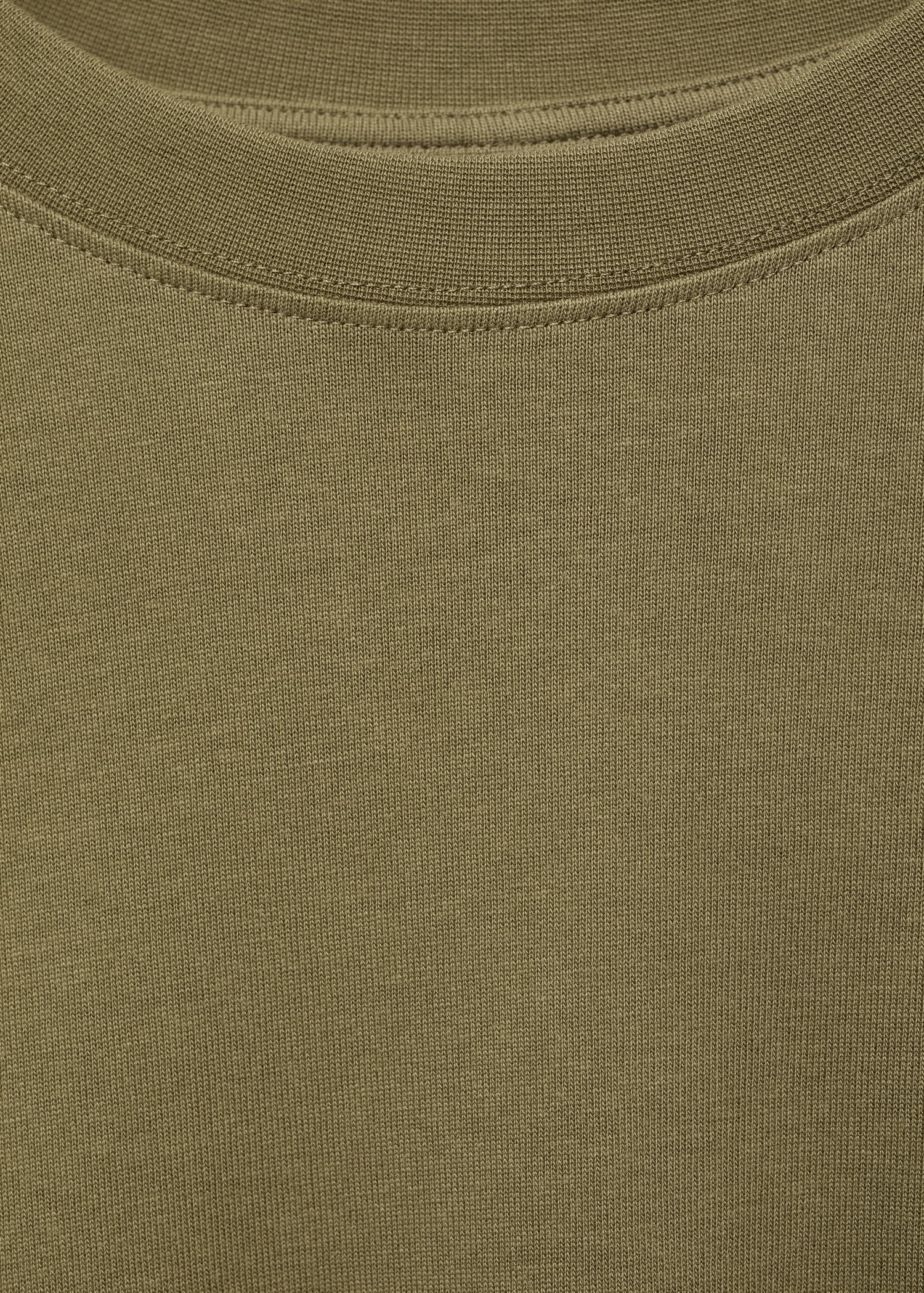 Mango sweatshirt rawsweat in Khaki - D0