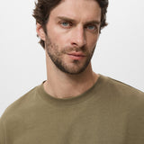 Mango sweatshirt rawsweat in Khaki - D1