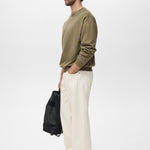 Mango sweatshirt rawsweat in Khaki - D2