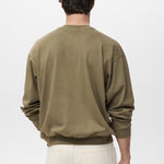 Mango sweatshirt rawsweat in Khaki - R