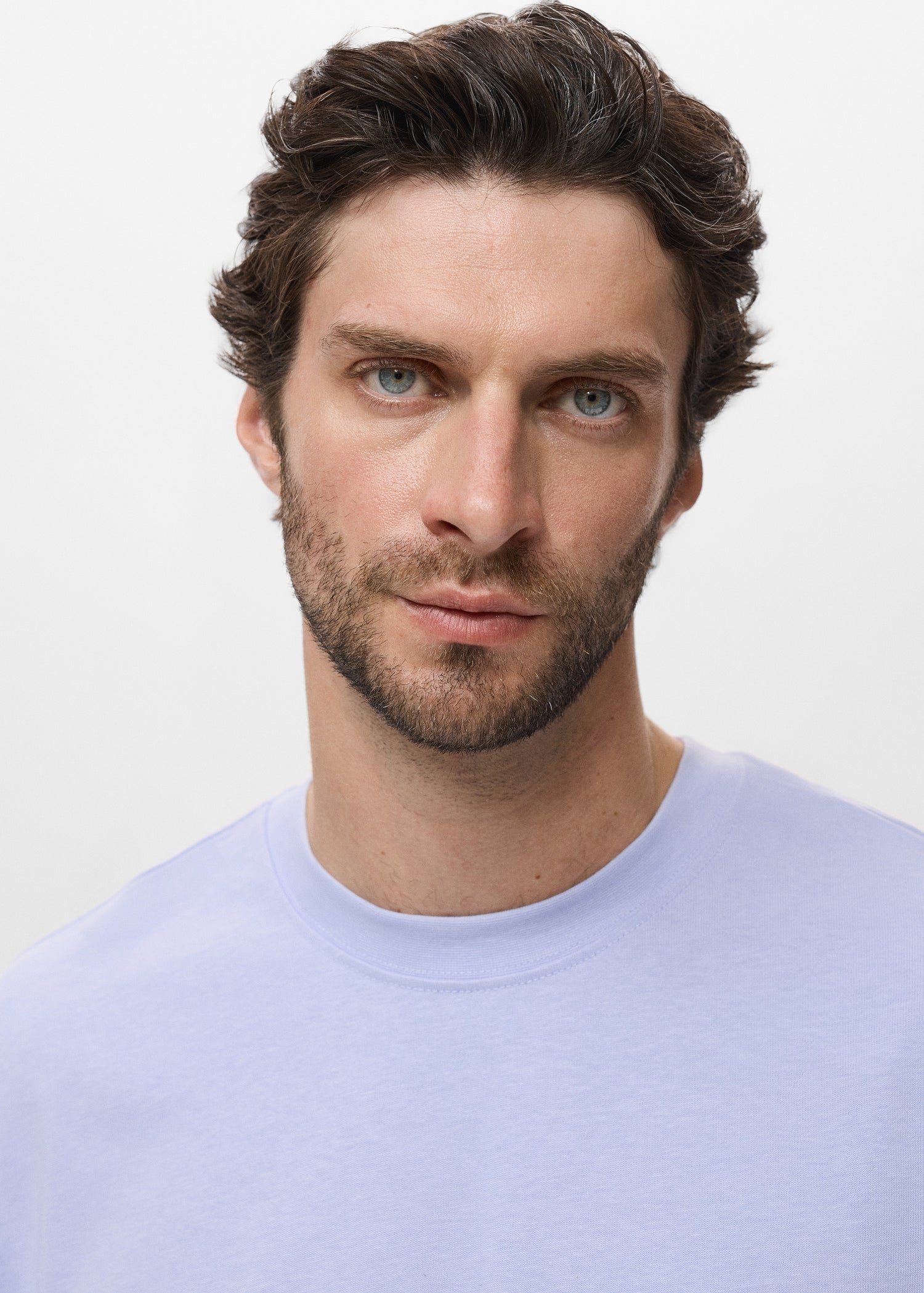 Mango sweatshirt rawsweat in Sky Blue - D1