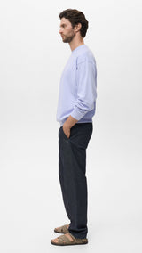 Mango sweatshirt rawsweat in Sky Blue - D2