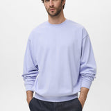 Mango sweatshirt rawsweat in Sky Blue