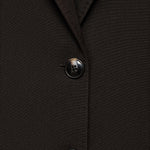 Mango blazer bergen in Chocolate - D0