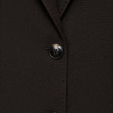 Mango blazer bergen in Chocolate - D0