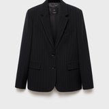 Mango blazer bergen in Navy - B