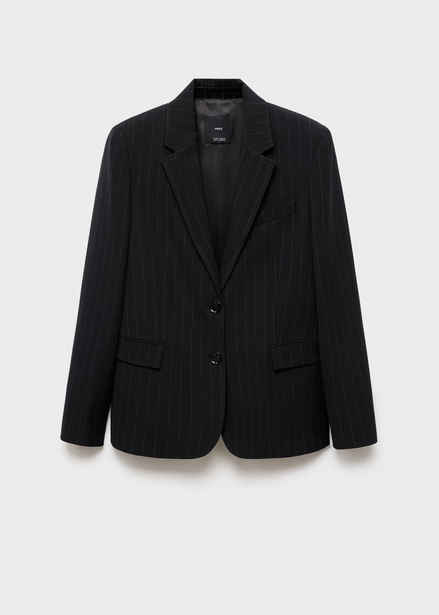 Mango blazer bergen in Navy - B