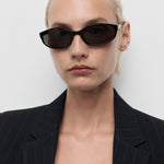 Mango blazer bergen in Navy - D1