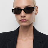 Mango blazer bergen in Navy - D1