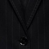 Mango blazer bergen in Navy - D8