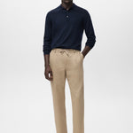 Mango trousers romelinh in Beige - 99999999_01