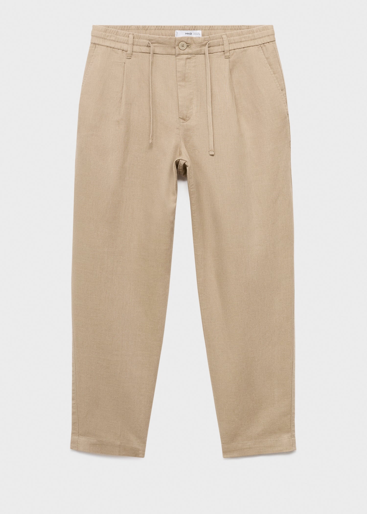 Mango trousers romelinh in Beige - B