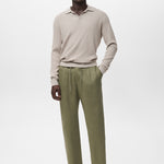 Mango trousers romelinh in Khaki - 99999999_01