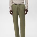 Mango trousers romelinh in Khaki