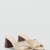 Mango sandals pau in Raw