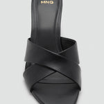 Mango sandals pau in Black - D3
