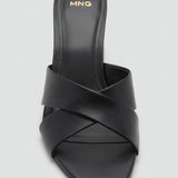 Mango sandals pau in Black - D3