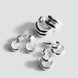 Mango earrings tana in Silver
