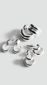 Mango earrings tana in Silver