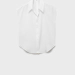 Mango shirt lim in Off White - B