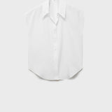 Mango shirt lim in Off White - B