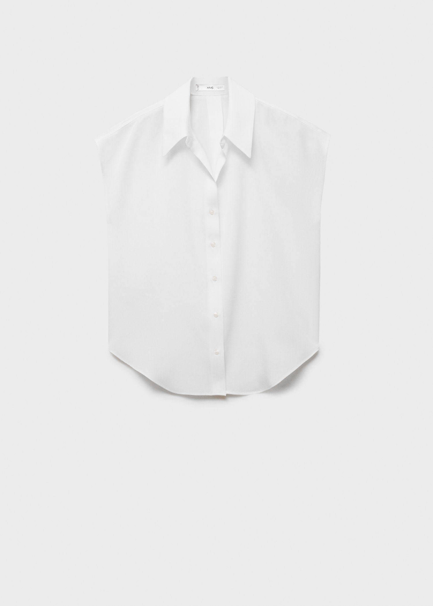 Mango shirt lim in Off White - B