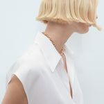 Mango shirt lim in Off White - D1