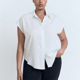 Mango shirt lim in Off White - D5