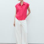 Mango shirt lim in Strawberry - 99999999_01
