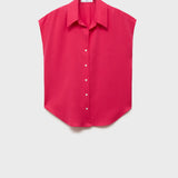 Mango shirt lim in Strawberry - B