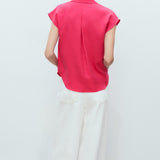 Mango shirt lim in Strawberry - R