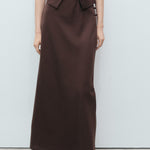 Mango skirt laguna in Chocolate