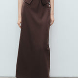 Mango skirt laguna in Chocolate