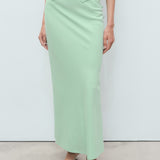 Mango skirt laguna in Pastel Green