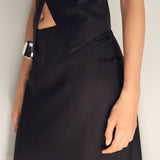 Mango skirt laguna in Black - D6