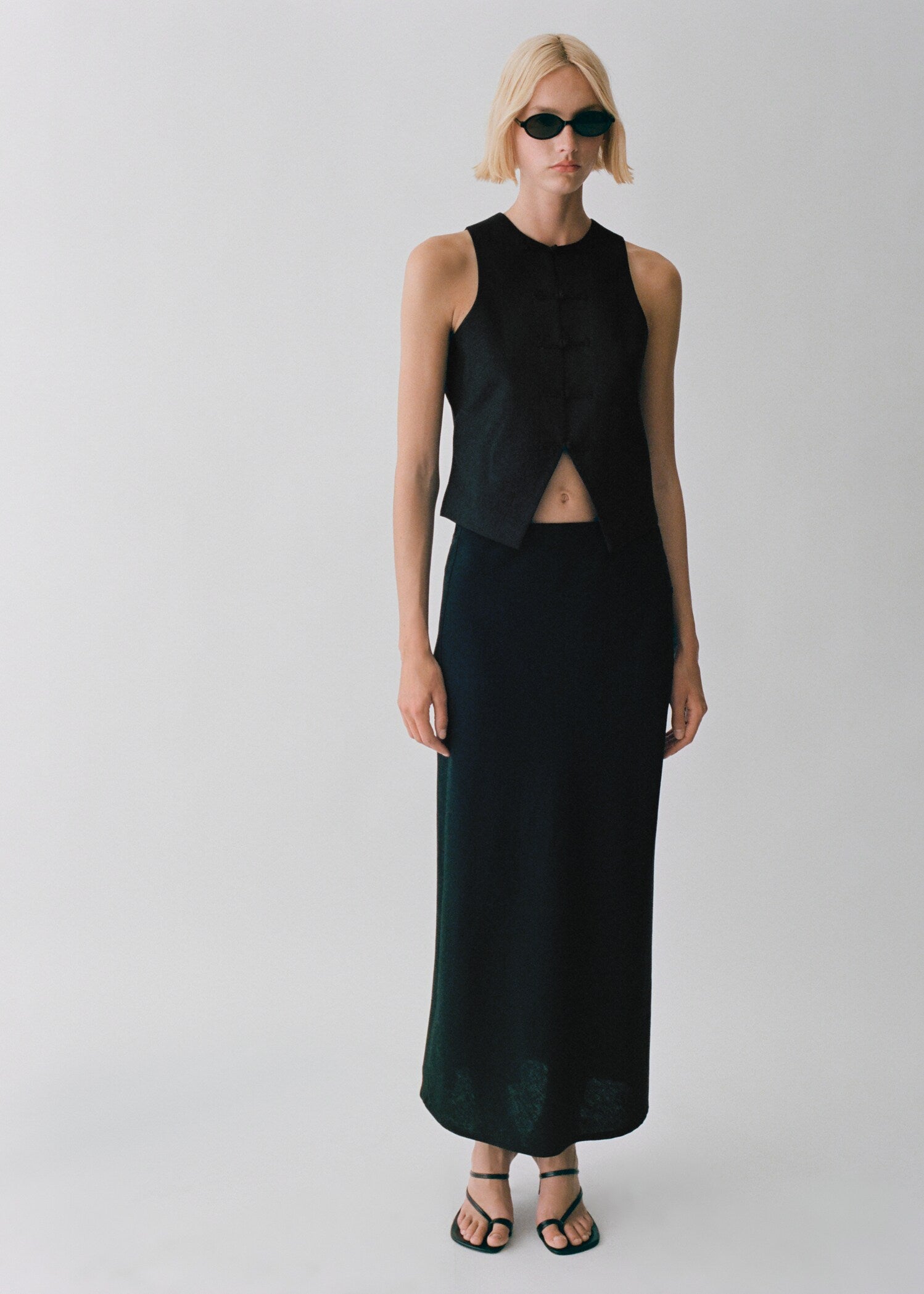 Mango skirt laguna in Black - D7