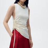 Mango bermudas max in Garnet