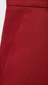 Mango bermudas max in Garnet - D0