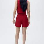 Mango bermudas max in Garnet - R