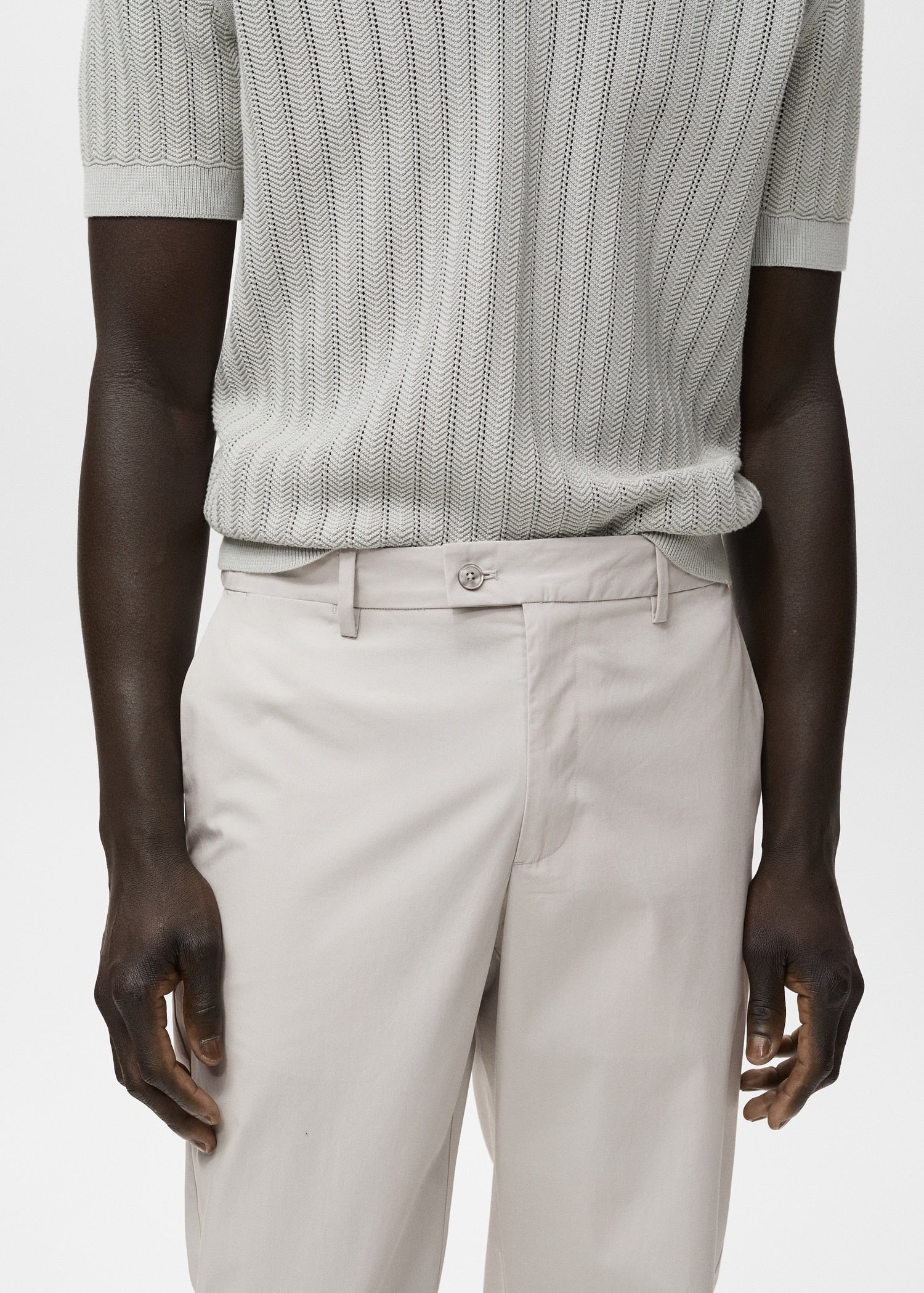 Mango trousers jon in Ice - D1