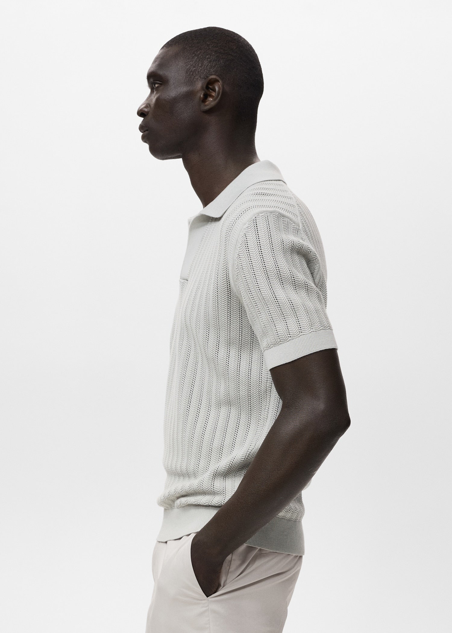 Mango trousers jon in Ice - D2