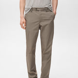 Mango trousers jon in Brown